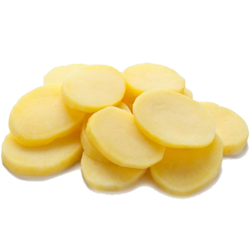 Aardappelschijfjes 6mm 1 kg