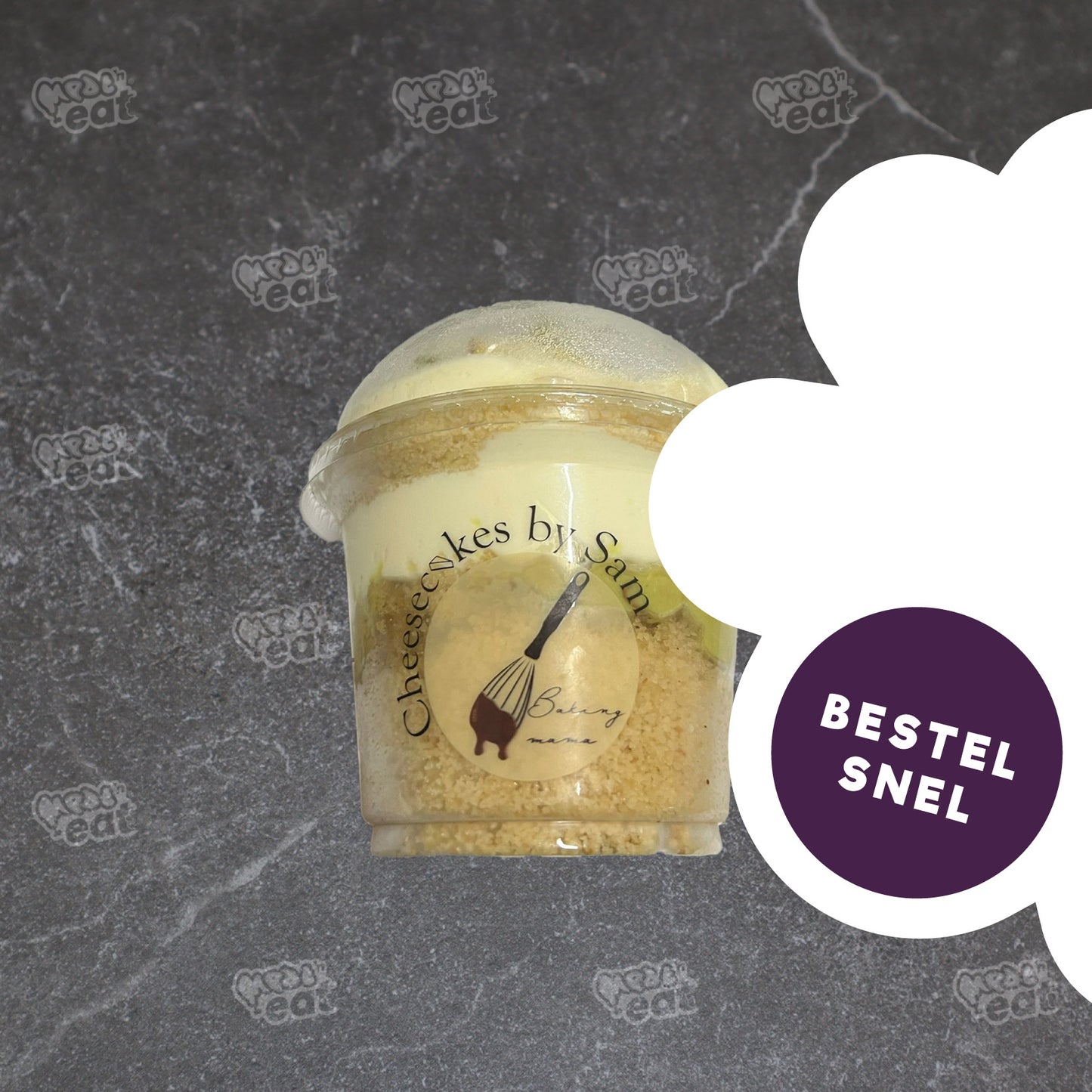 Blondi Dubai Jar Cheesecake by Sam *Nieuw