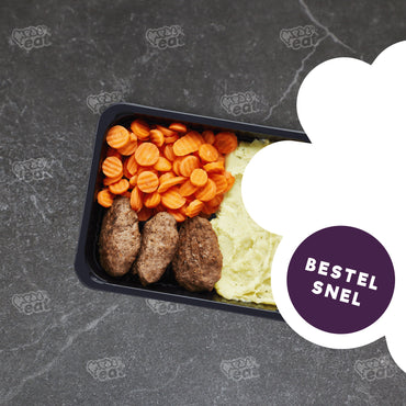 Gehakt aardappelpuree groente