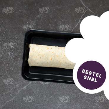 High protein chili kip burrito