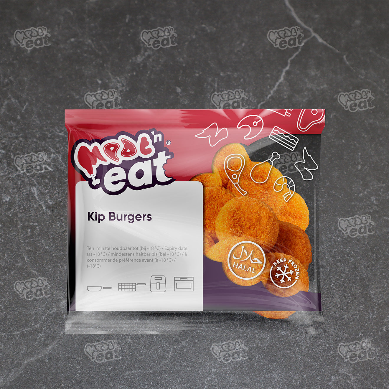 Kip Burger 800 gram