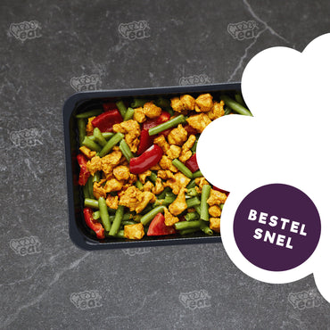 Kip shoarma groentemix