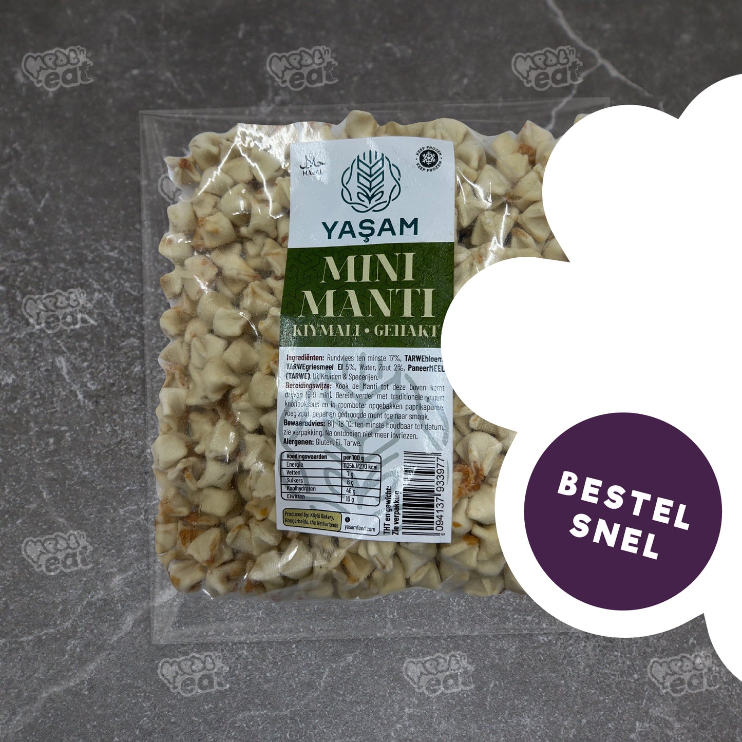 Yasam Mini Manti 600 gram