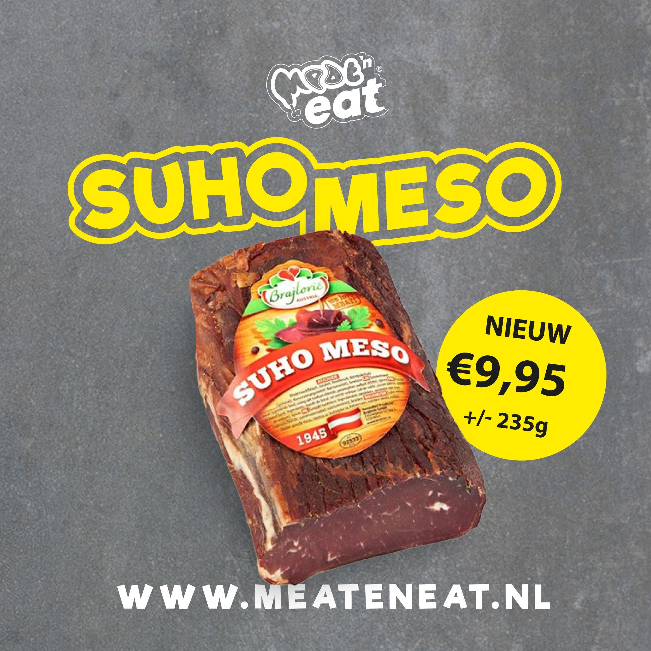 Suho Meso/Beef Jerky Brajlovic +/-235 gram