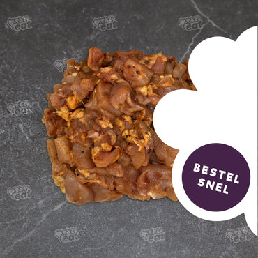 Kipdijfilet sate blokjes gemarineerd