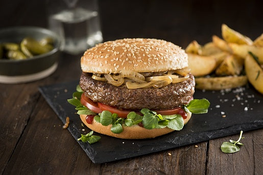 Overheelijke angus burgers