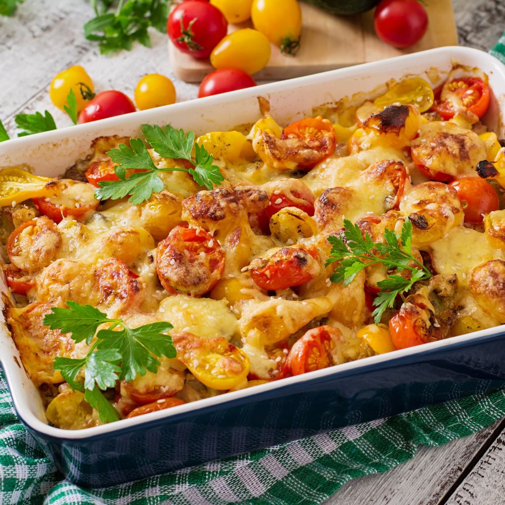 Gegratineerde Kip-Aardappel Ovenschotel