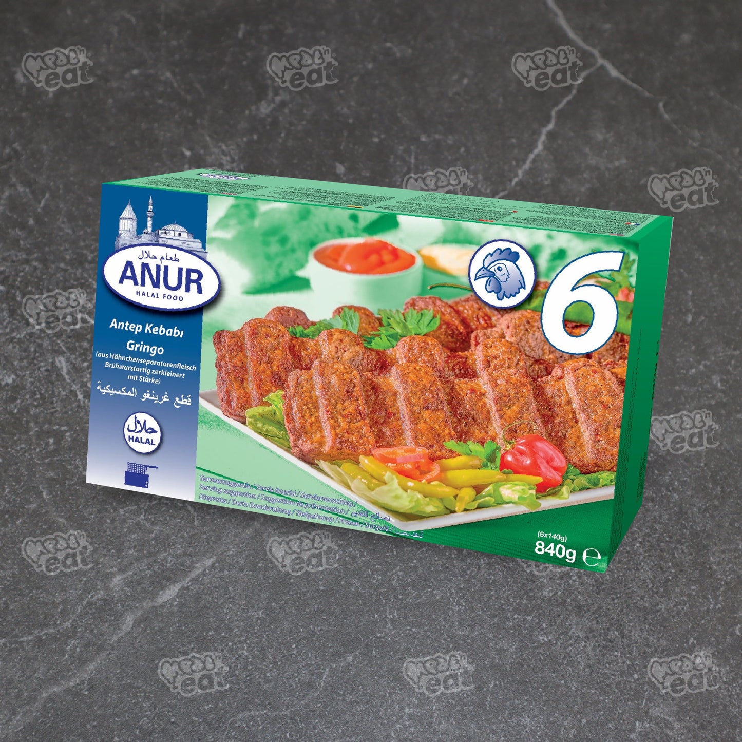 Anur Mexicano 6*140 gram