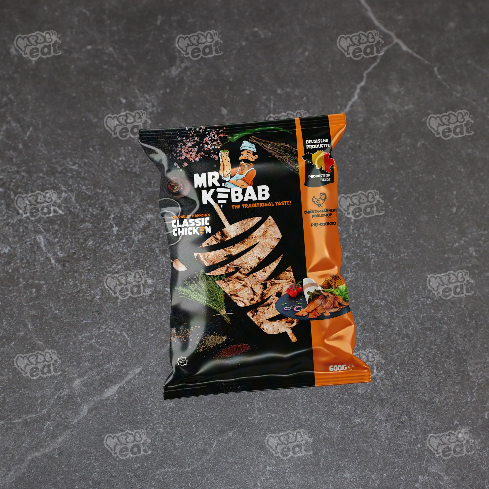 1+1 NIEUW Classic Chicken Kebap 600g