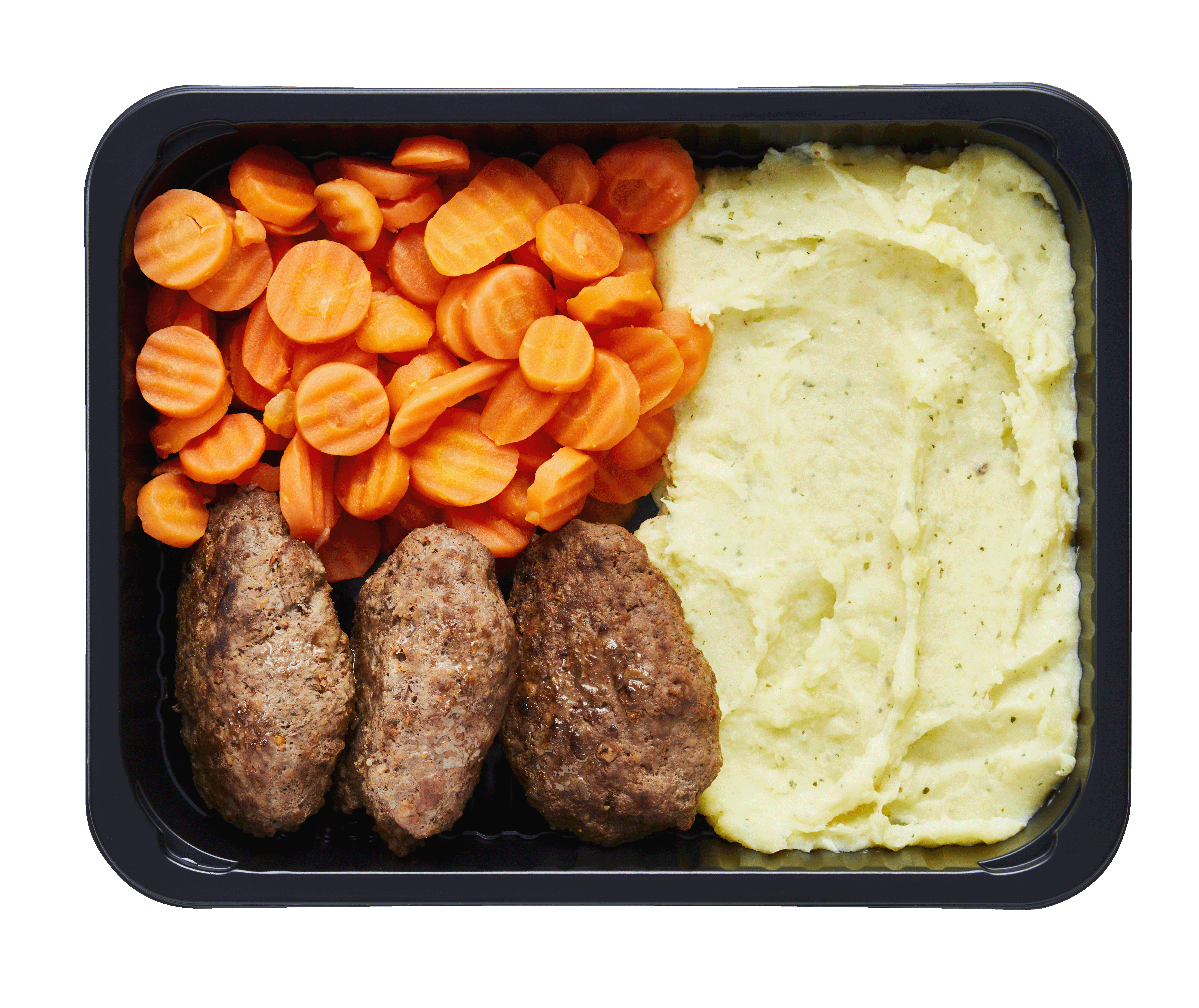 Gehakt aardappelpuree groente