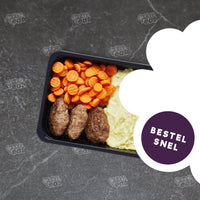 Gehakt aardappelpuree groente