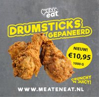 Gepaneerde drumsticks 1kg
