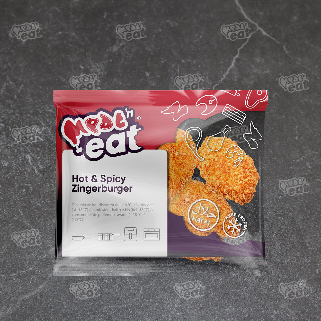 Hot & Spicy Zinger Burger 800 
gram