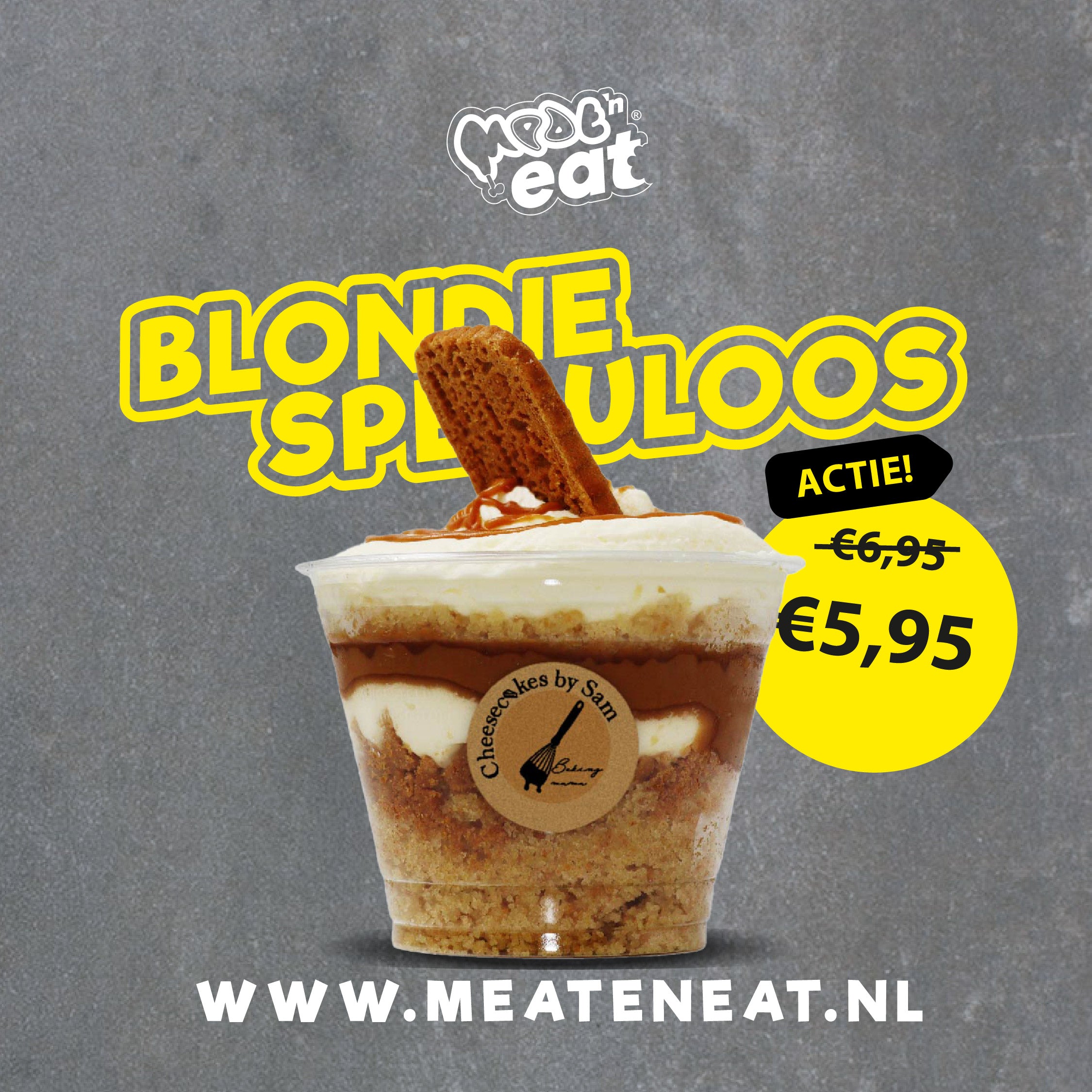 Blondie Speculoos Cheesecake Jar by Sam *Nieuw