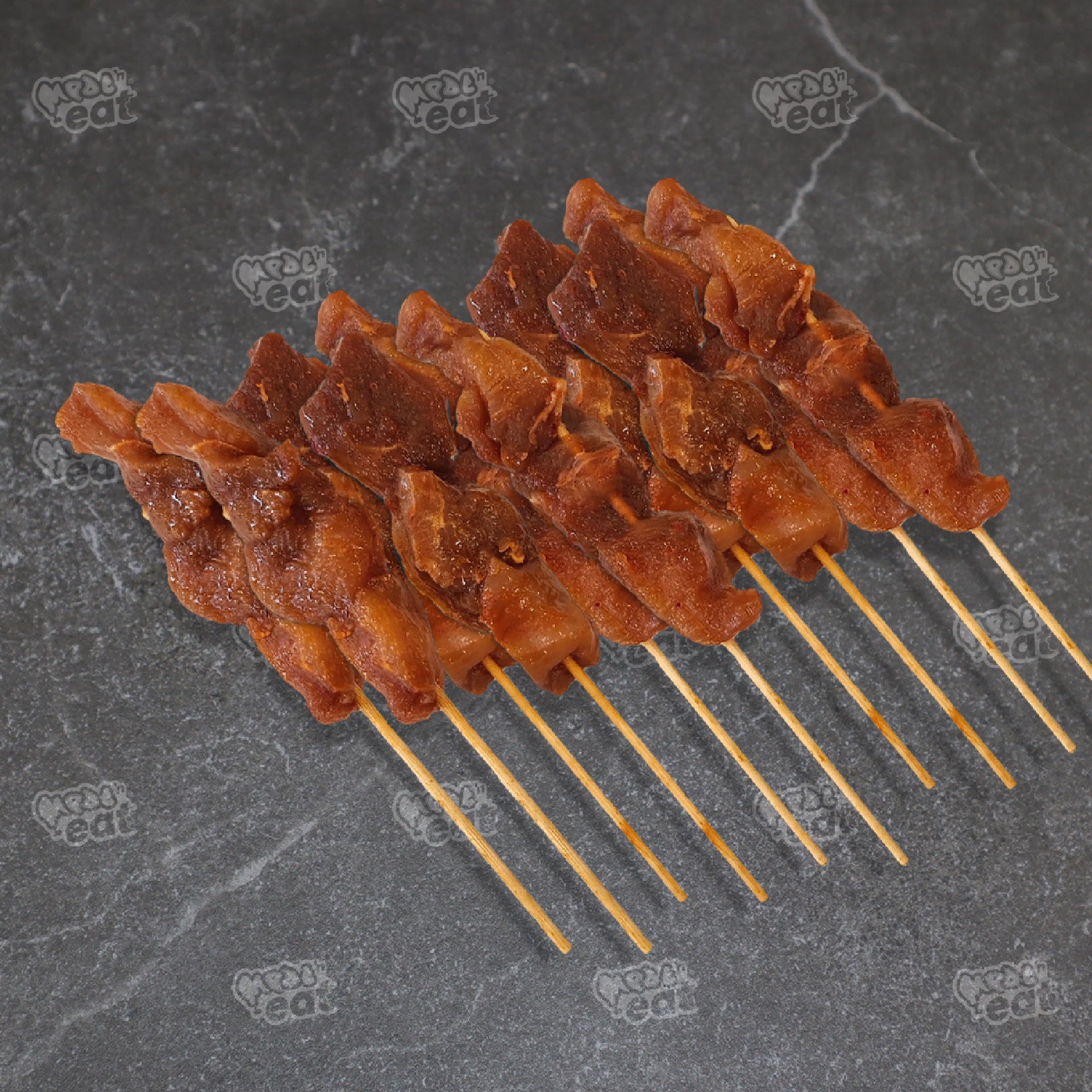 NIEUW Kipfilet sate stokjes 10x *Tijdelijke actie assortiment OP=OP