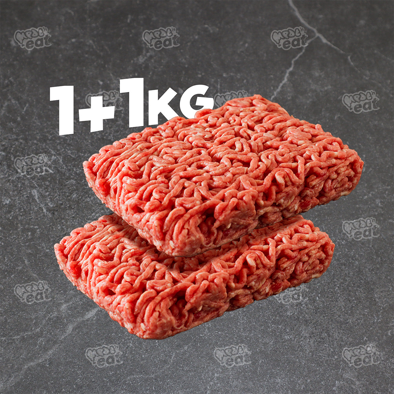 Rundergehakt 1+1kg