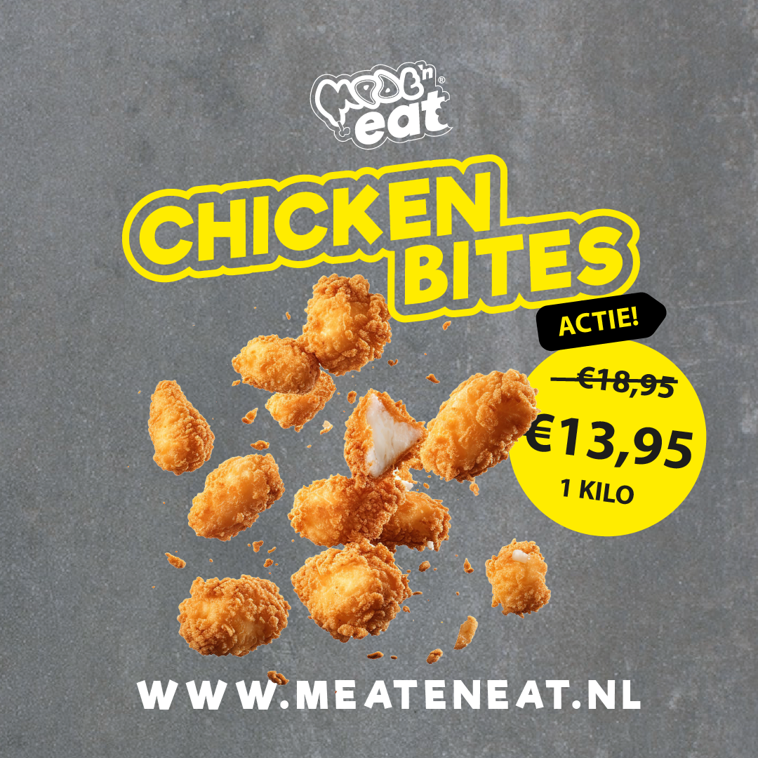 NIEUW Chicken Bites 1 kilo zak