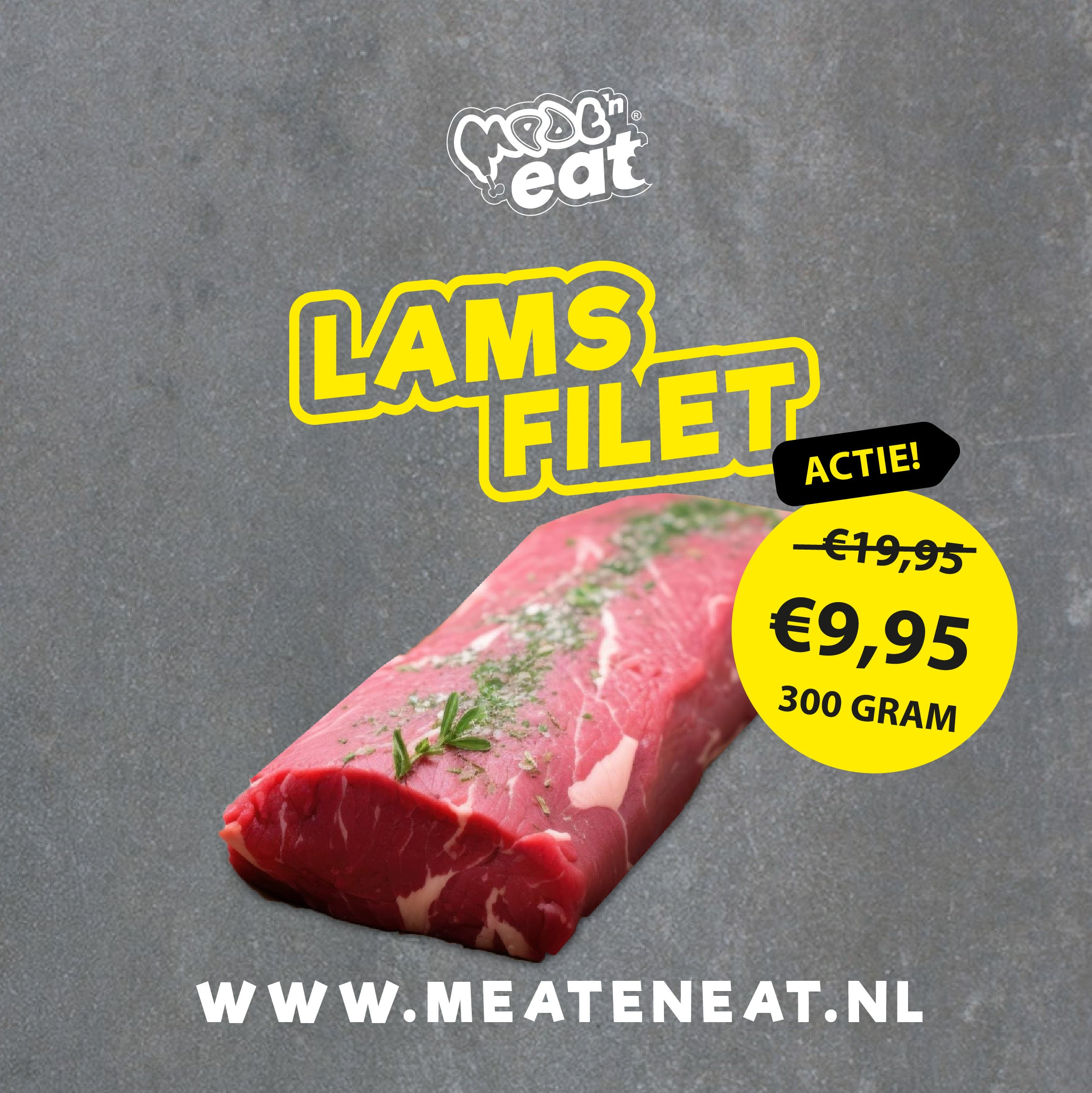 NIEUW Lamslende filet