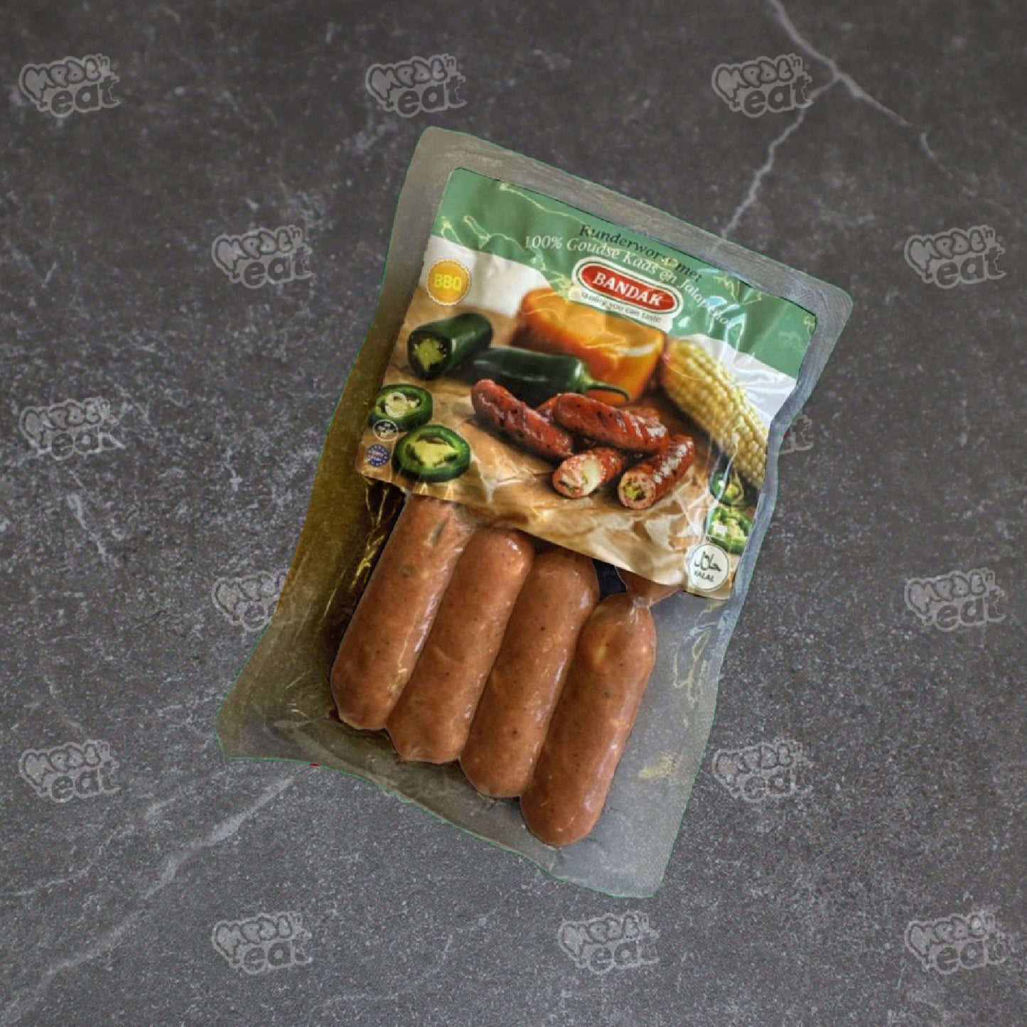 Bandak Jalapenos met kaas 200gr (nieuw)