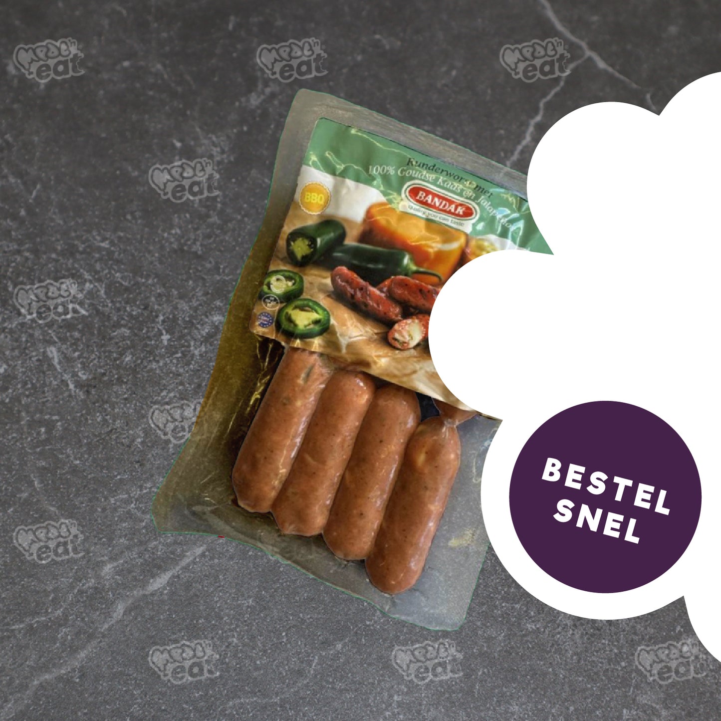 Bandak Jalapenos met kaas 200gr (nieuw)