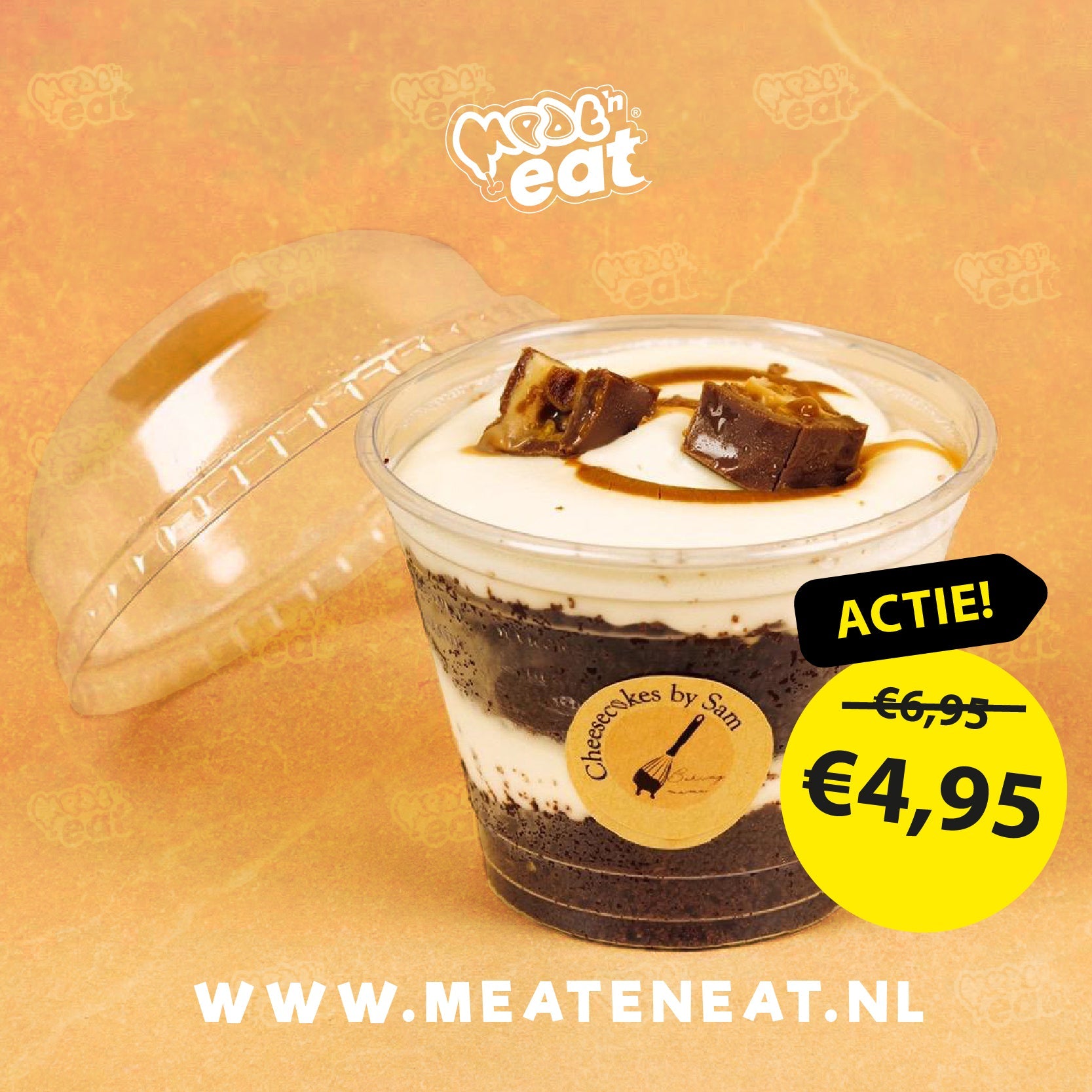 Kinder Bueno Cheesecake Jar by Sam *Nieuw