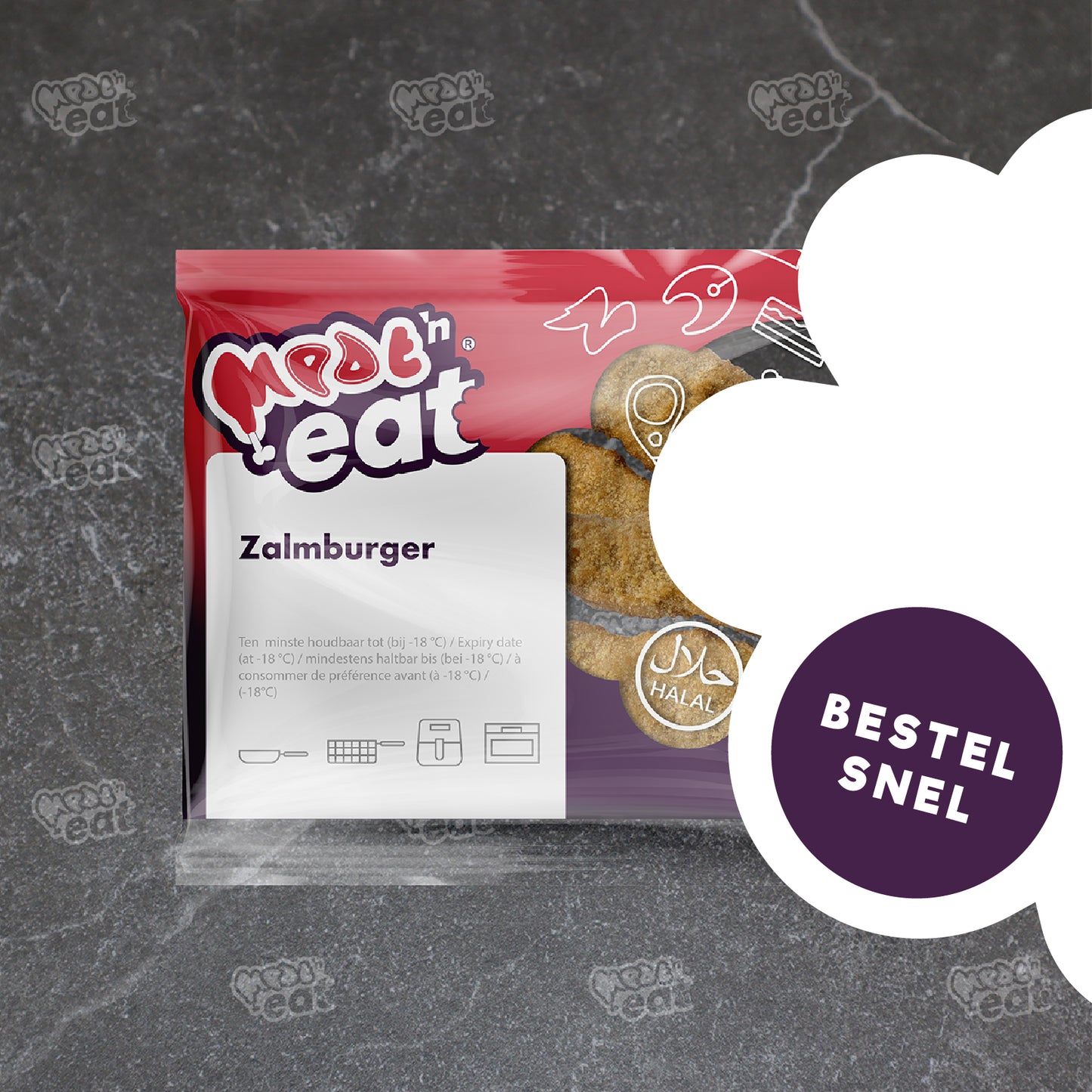 Zalmburgers *50% korting Black Friday