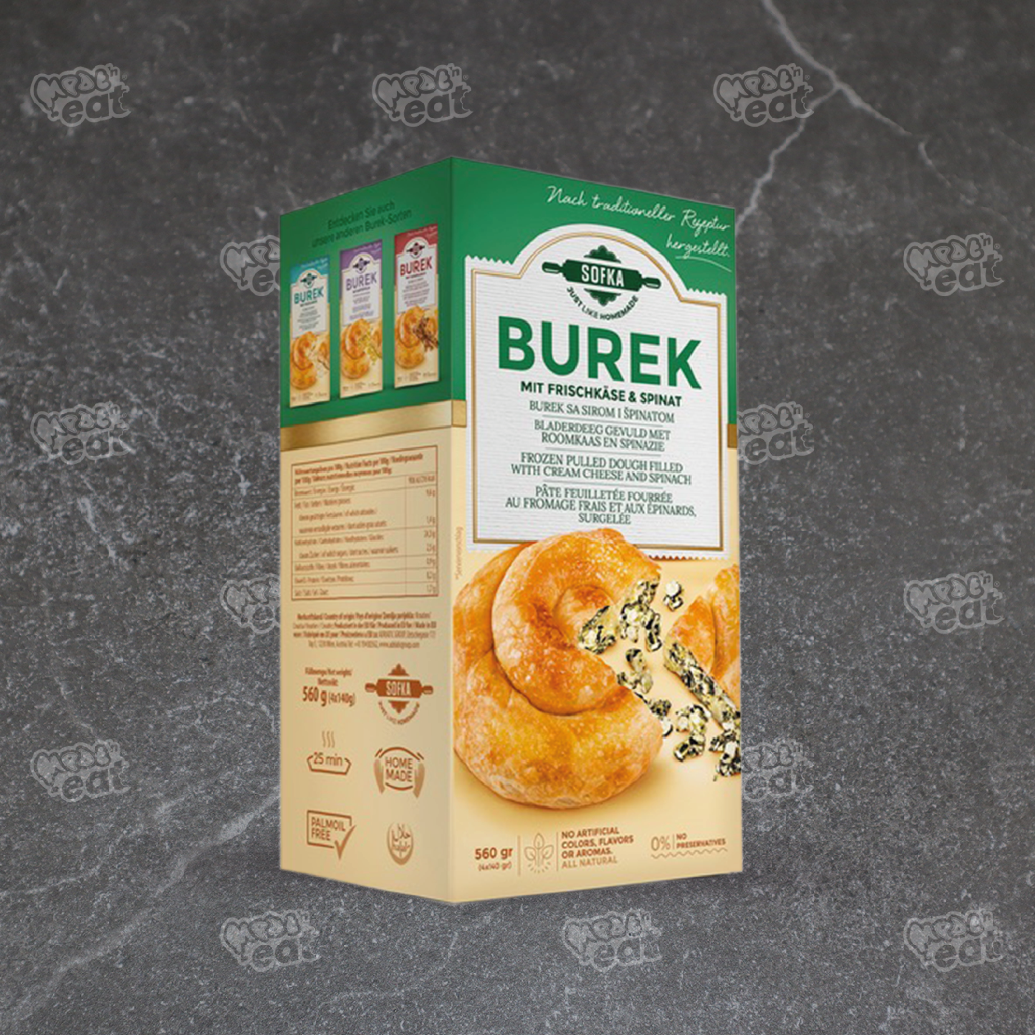 Burek Spinazie-Kaas 560 gram