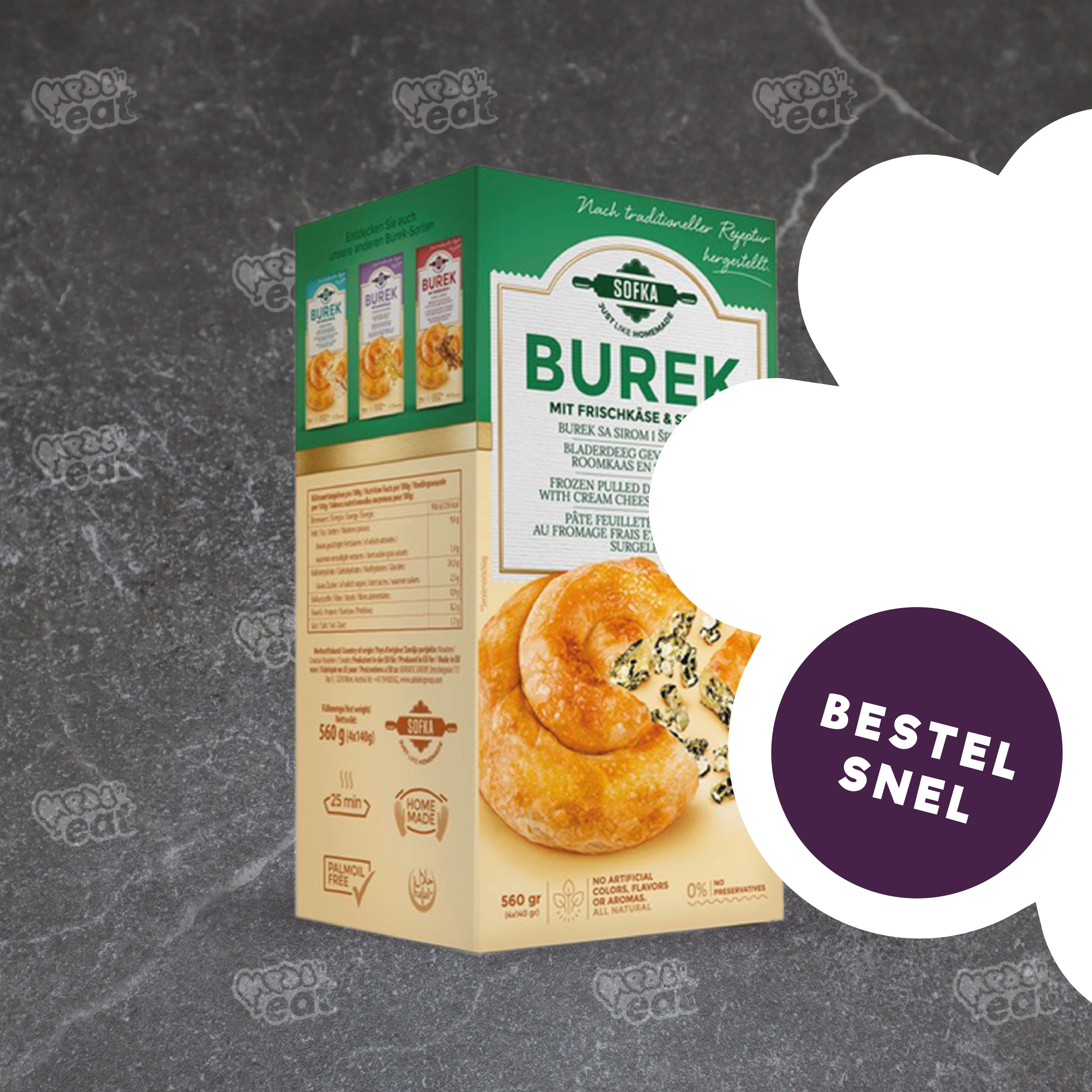 Burek Spinazie-Kaas