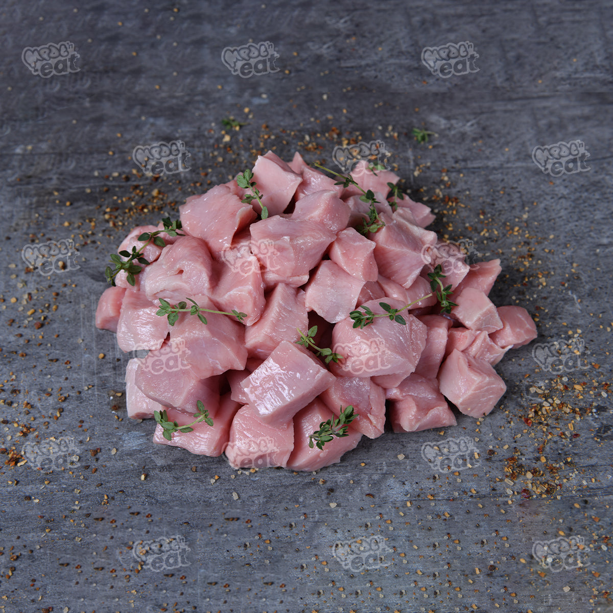 Kalfspoulet blokjes