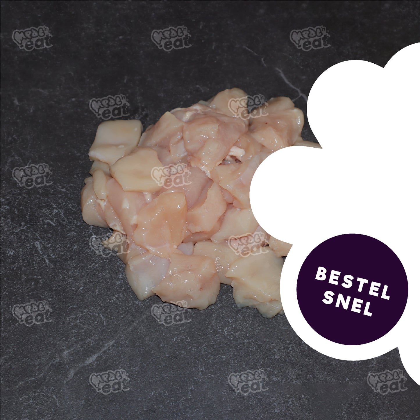Kipfilet Blokjes 500 gram