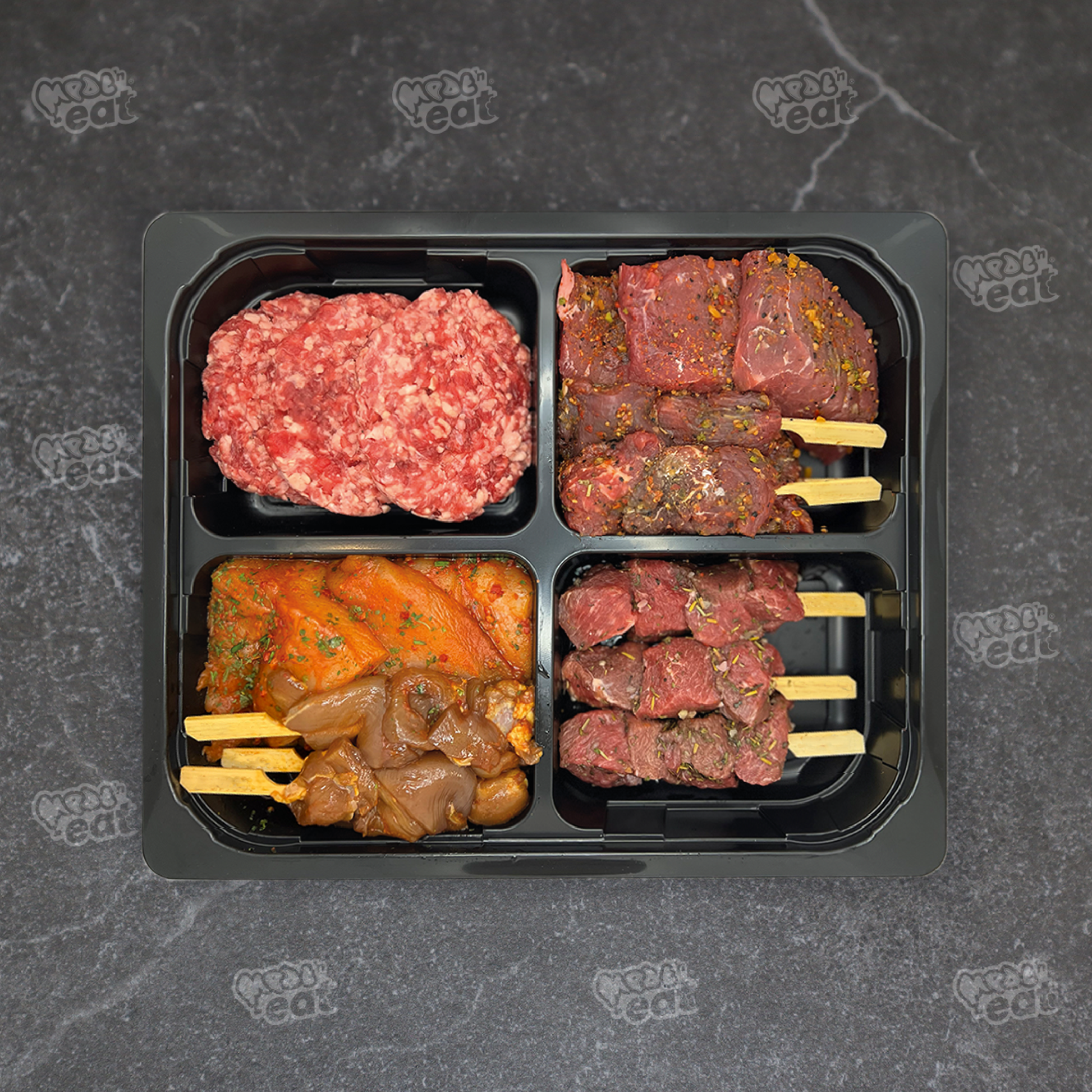 Luxe BBQ schaal